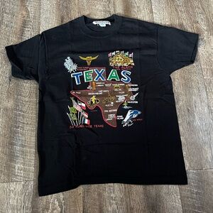 VTG‎ Mixed Blues Six Flags Over Texas Sea World Alamo Single Stitch MADE IN USA